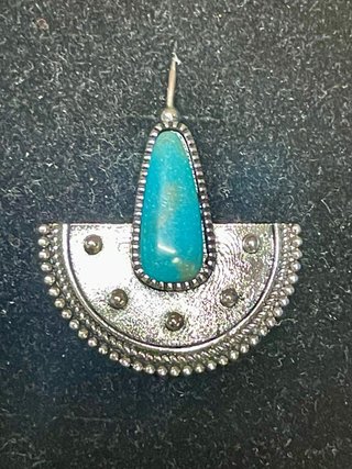 Pendientes abanico étnicos