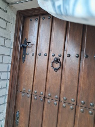 2 Puertas Madera Entrada 1m x 2.05m en Guadalajara