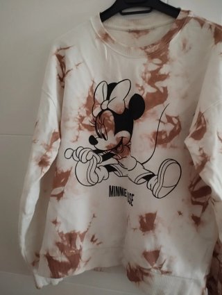 Sudadera Minnie Mouse Tie Dye Mujer