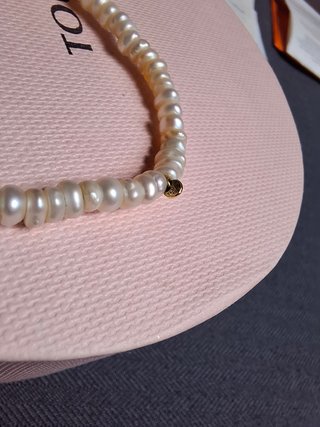Pulsera perlas y oro 18k TOUS