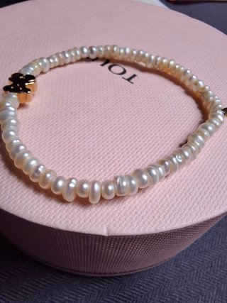 Pulsera perlas y oro 18k TOUS