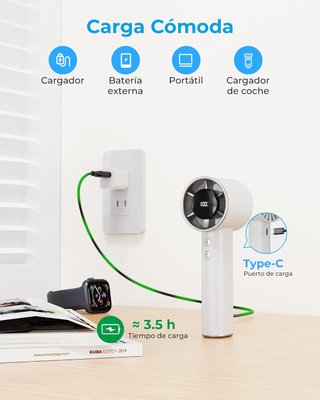 Ventilador Portátil Mini 3000mAh