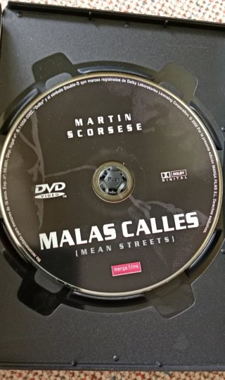 DVD Malas Calles (Mean Streets) Martin Scorsese