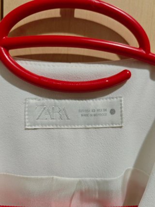Chaleco Zara Blanco