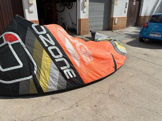 Cometa Ozone Edge 13m Naranja + Barra