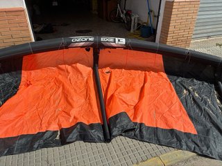 Cometa Ozone Edge 13m Naranja + Barra