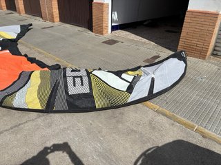 Cometa Ozone Edge 13m Naranja + Barra