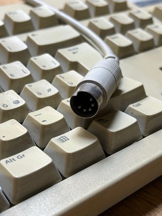 Tastiera per PC Vintage