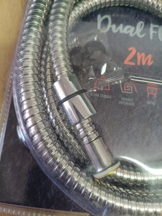 TATAY Manguera de Ducha Dual Flex, 2 M, hasta 50KG