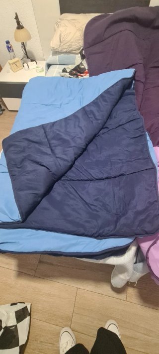 Edredones Nórdicos Morado y Azul