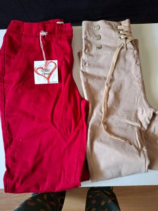Lote 18 pantalones Denim, pitillos,cargo y chinos.