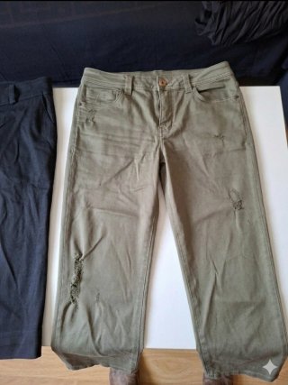 Lote 18 pantalones Denim, pitillos,cargo y chinos.