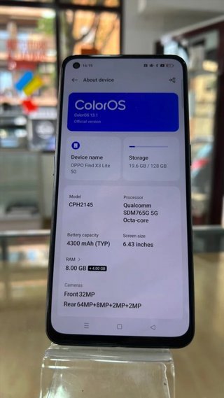 Oppo Find X3 Lite 5G Gris 128GB