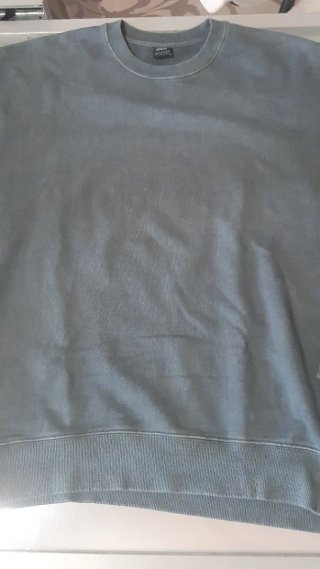 Felpa Zara uomo grigia