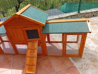 Gallinero exterior madera 6-8 gallinas