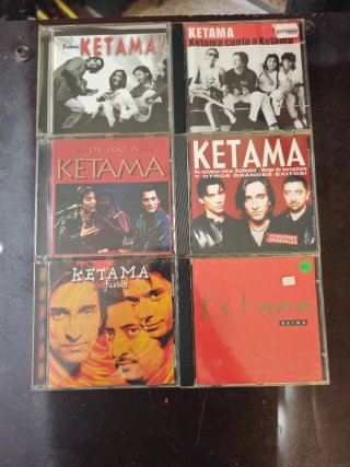 Lote 4 CDs Ketama