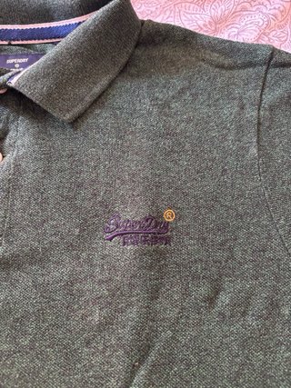 Polo Superdry Algodón Orgánico Verde
