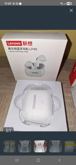 Auriculares Lenovo LP40 Bluetooth