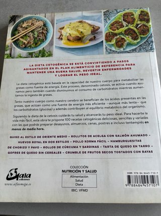 Dieta cetogénica : recetas de 30 minutos (o men...