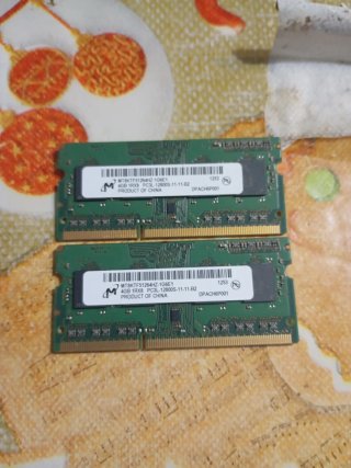 2x Memoria RAM Micron 4GB DDR3L