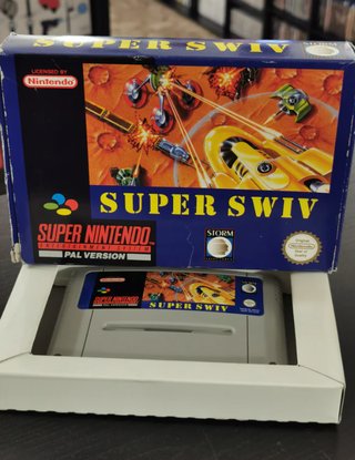 Super Swiv Super Nintendo PAL Version