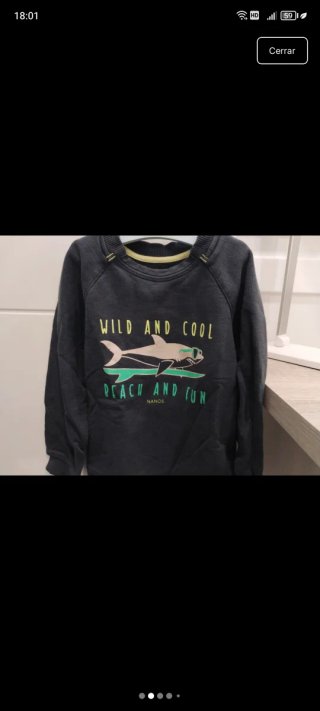 Sudadera Nanos niño Wild and Cool