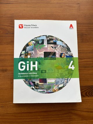 Llibre Geografia i Història 4t ESO