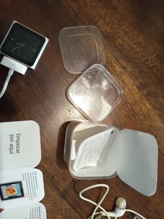 iPod Nano Apple Plata/Blanco