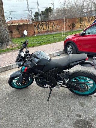 Yamaha MT-125 2022 Cyan Grey + Mivv GP Pro