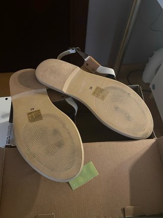 Sandalias G-Star Mujer Marrón y Blanco
