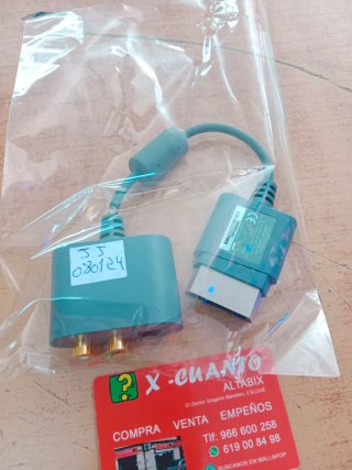 ADAPTADOR AUDIO MICROSOFT XBOX 360