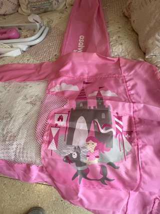 Barrera Cama Asalvo Baby 150cm Rosa