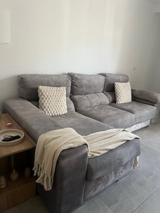 Sofá modular gris