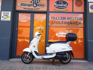SYM Fiddle III 125 Scooter Blanca