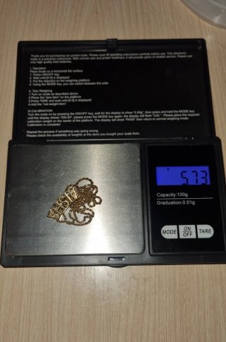 Cadena de oro 18k con nombre AISHA