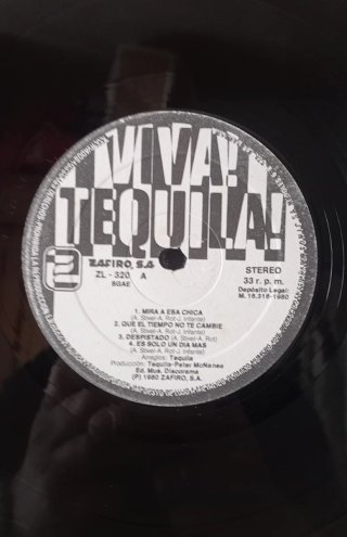 Disco Vinilo de Tequila.