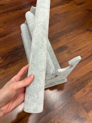 Expositor Ikea para pulseras gris