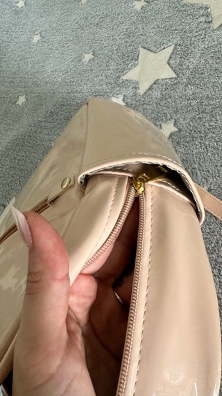 Mochila pequeña Natura beige