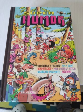 Comic Super Humor tomos IX, XVI, XXII Y XXXI