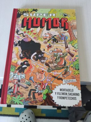 Comic Super Humor tomos IX, XVI, XXII Y XXXI