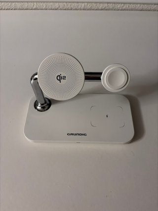 Base Carga Inalambrica Grundig Qi2. 3 en 1.