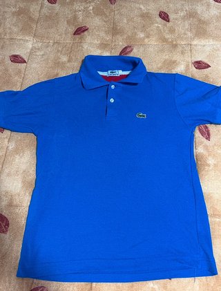 Polo Lacoste Azul Clásico