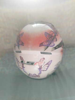 Casco Moto LS2 Mujer Mariposas