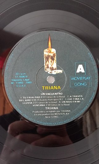 Vinilo Triana - "Un encuentro"