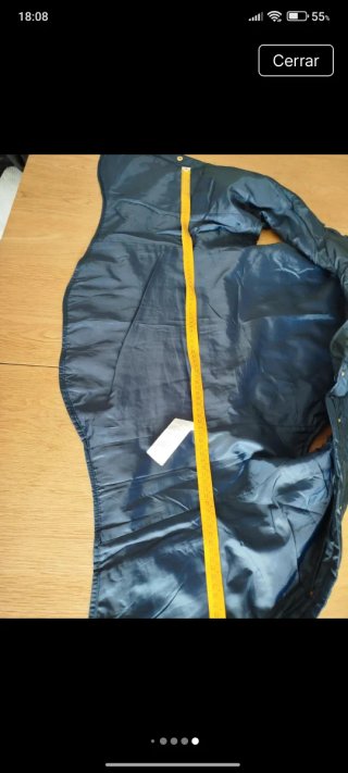Chaqueta sin mangas acolchada mujer