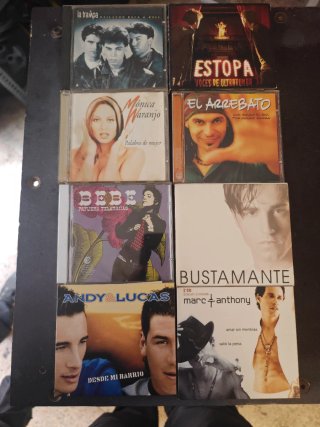 Lote CDs Música Española Pop Rock Latino