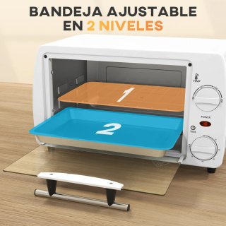 Mini horno blanco