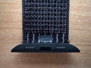 Apple Watch X Nike 40mm. Black Sport Loop
