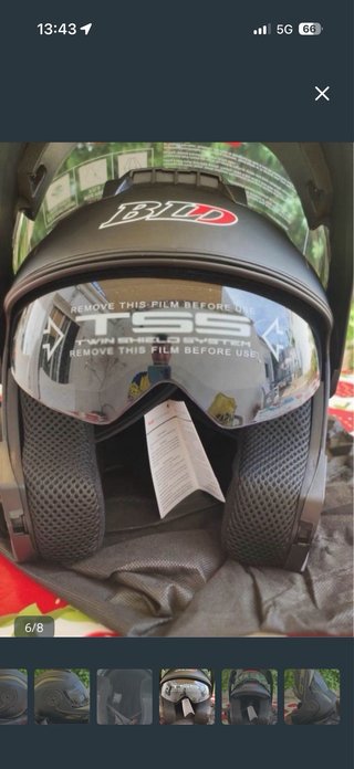 Casco Integral BILD Negro