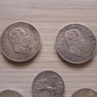 Monete Regno d'Italia Argento da Collezione